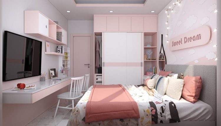 3D Interior Scenes File 3dsmax Model Bedroom Girl 134 By DungLuc 1