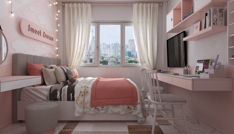 3D Interior Scenes File 3dsmax Model Bedroom Girl 134 By DungLuc 4