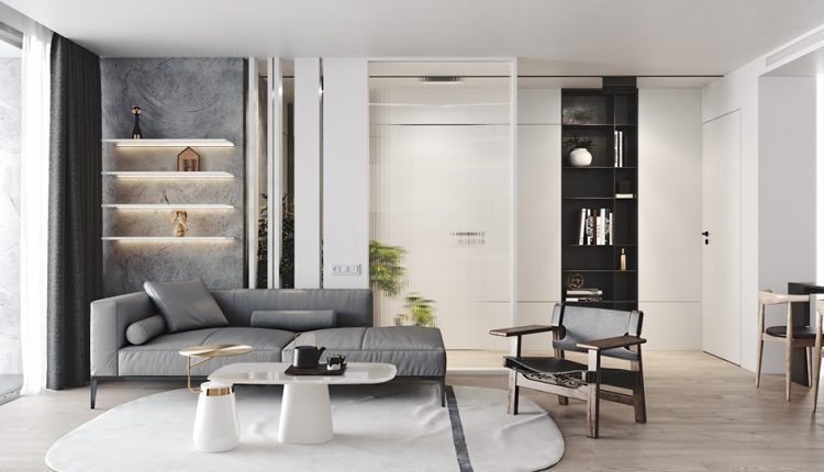 3D Interior Scenes File 3dsmax Model Livingroom 266 -4
