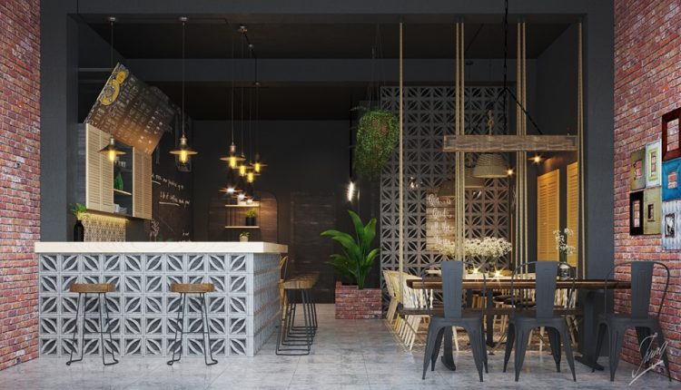 3D Model Interior Coffee 3 Scenes File 3dsmax by DoanHaiTrung Free Dowload 4