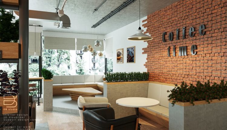 3D Model Interior Coffee 4 Scenes File 3dsmax by D3 studio Free Dowload 4
