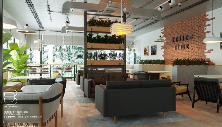 3D Model Interior Coffee 4 Scenes File 3dsmax by D3 studio Free Dowload 5
