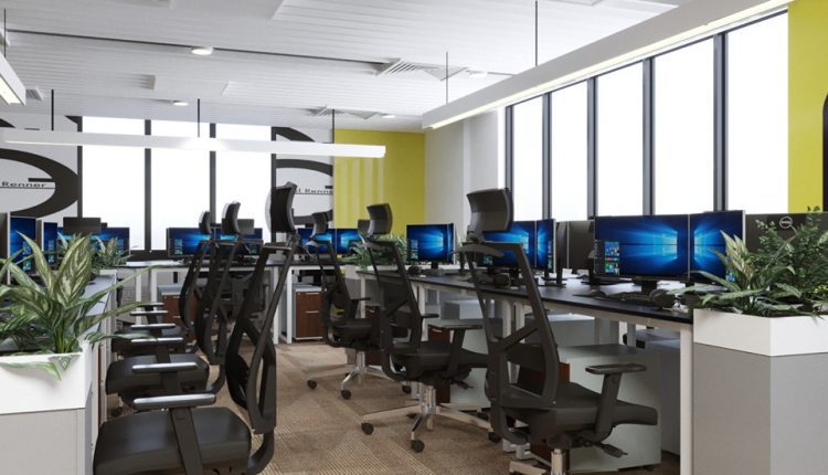 3d Interior Office room 7 Scene File 3dsmax Model By QuanLe Free Download 1