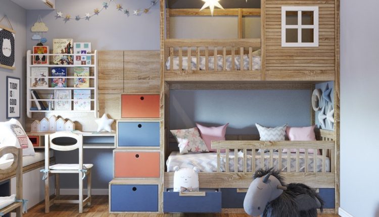 Child Bed Model 193 Free Download by DangNamQuang 1