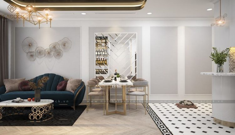 3D Interior Kitchen- Livingroom 57 Scene 3dsmax By HoangLong Free Dowload 3