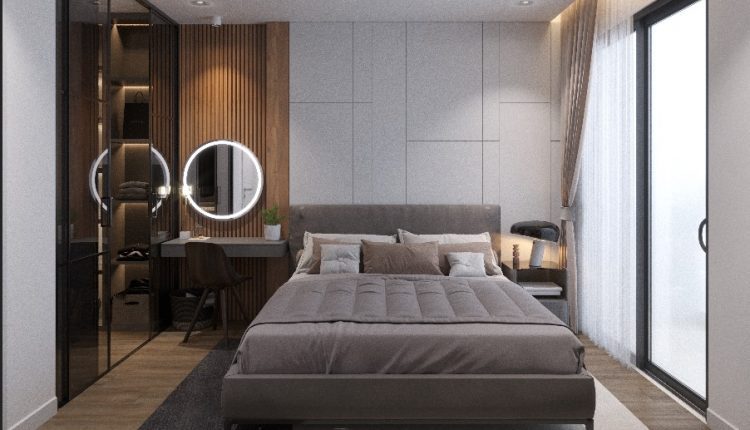 3D Interior Scene File 3dsmax Bedroom 157 By DuongBui Free Download 1