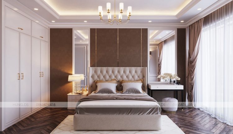 3D Interior Scene File 3dsmax Bedroom 160 By PhamHung Free Download 1