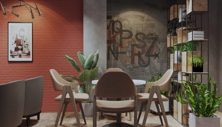 3D Model Interior Coffee 7 Scenes File 3dsmax By OiAChun Free Dowload 4