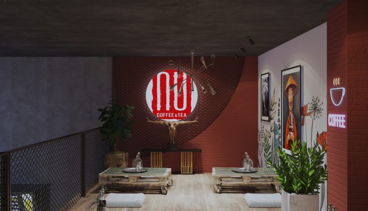 3D Model Interior Coffee 7 Scenes File 3dsmax By OiAChun Free Dowload 5