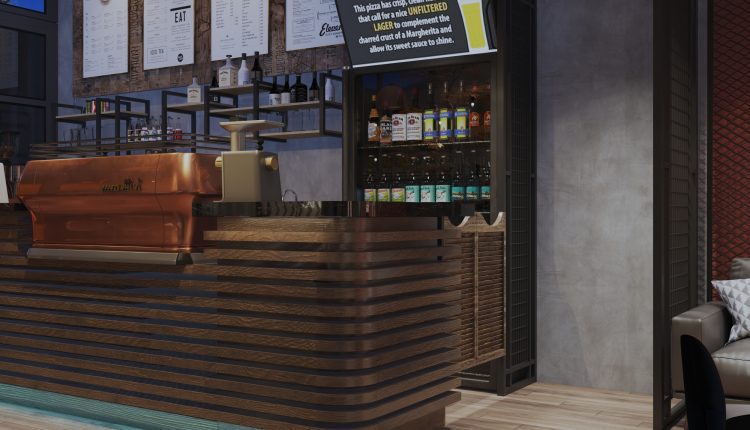 3D Model Interior Coffee 7 Scenes File 3dsmax By OiAChun Free Dowload 6