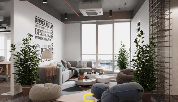 3d Interior Office Room 10 Scene File 3dsmax Model By VanKhoa Free Download 1
