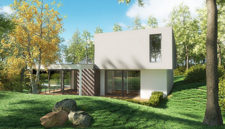 3D Exteriors House 8 Model 3dsmax Free Download By LeMinhHai 3