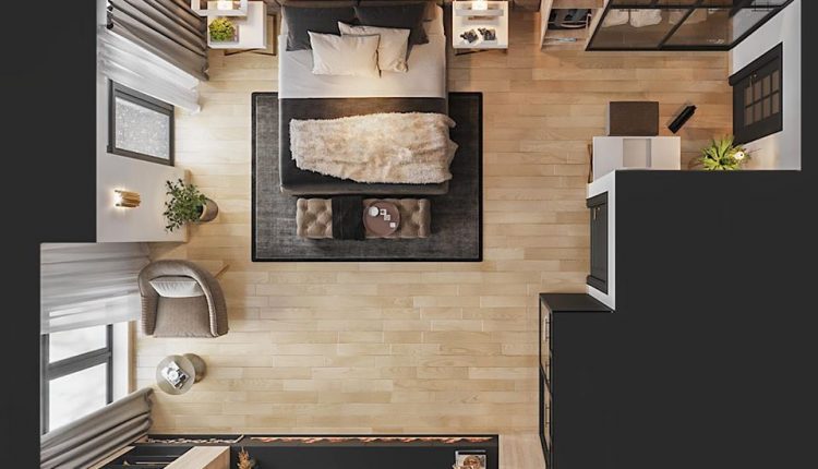 3D Interior Scene File 3dsmax Bedroom 178 By The shaw Free Download 3