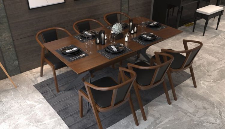 3D Model Dining Tables And Chairs Free Download By Kts.PhamDiem 2
