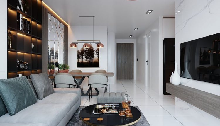 3D Interior Kitchen- Livingroom 67 Scene 3dsmax By DucHien Free Download 7