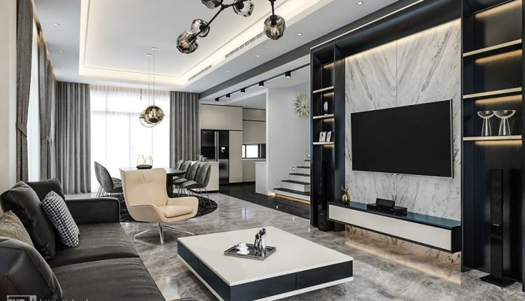 3D Interior Kitchen- Livingroom 68 Scene 3dsmax By NongQuangDung Free Download 6