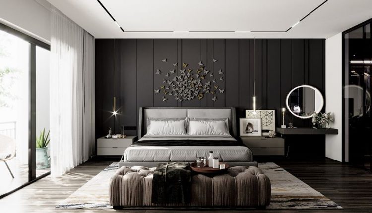 3D Interior Scene File 3dsmax Bedroom 191 By HangNguyen Free Download 1