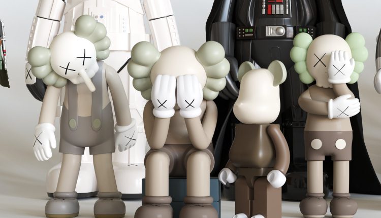 3D KAWS Model Free Download By Dung Phan (1)