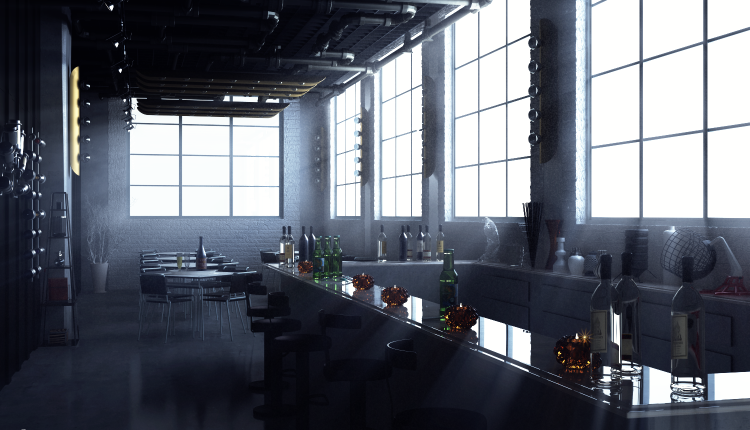 3D Model Bar 7 File 3dsmax Free Download By TranMinhLuan 2