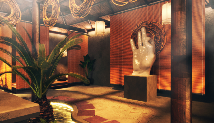 3D Model Interior Restaurant Scene 233 By TranMinhLuan Free Download 6