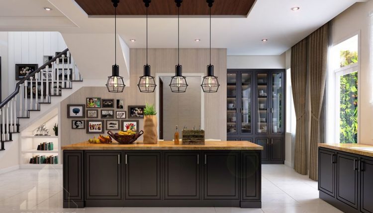 3D Interior Kitchen- Livingroom 41 Scene 3dsmax By Kts Ngo Chi Free Download 4