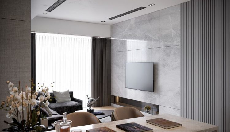 3D Interior Scene File 3dsmax Model Livingroom 305 By VanTien 5
