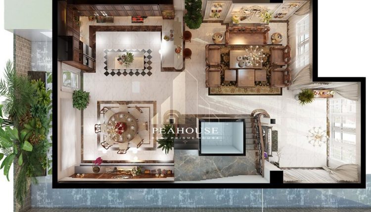 3D Interior Scene File 3dsmax Model Livingroom 307 By PeaHouse 5