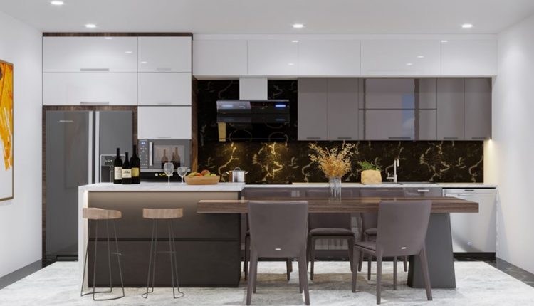 3D Model Kitchen 195 Free Download By Hang Nguyen 1