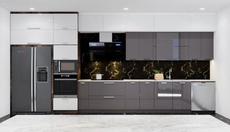 3D Model Kitchen 195 Free Download By Hang Nguyen 3