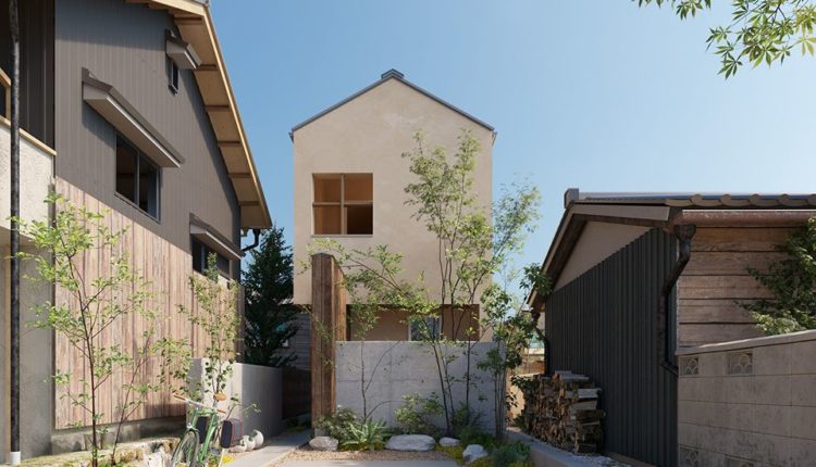 3D Exterior Japan House Scene File 3dsmax By NguyenVanLong Free Download 1