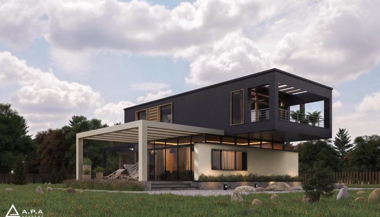 3D Exteriors House Model 3dsmax Free Download By NguyenVanThanh 1