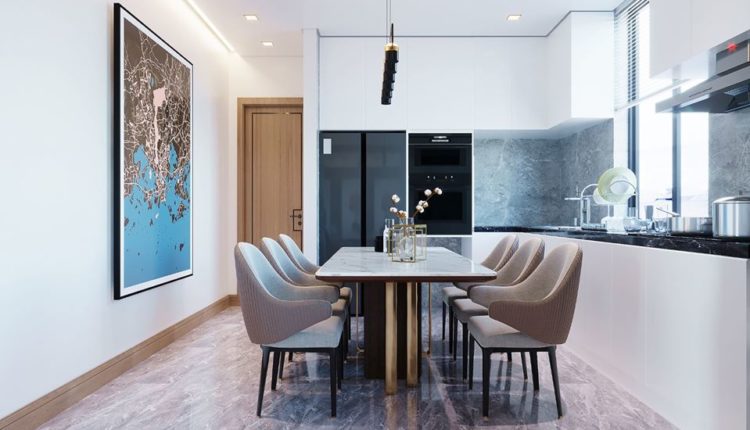 3D Interior Kitchen- Livingroom 45 Scene 3dsmax By LamQuangThang Free Download 2