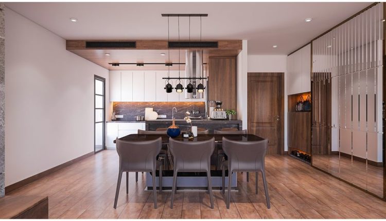 3D Interior Kitchen- Livingroom 52 Scene 3dsmax By KhuongVu Free Download 4