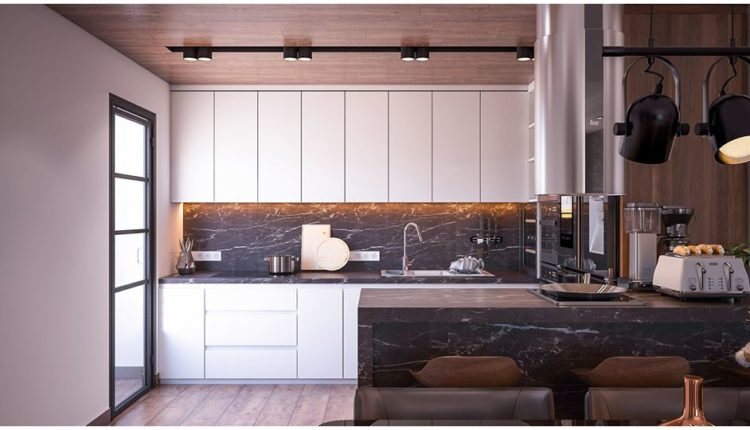 3D Interior Kitchen- Livingroom 52 Scene 3dsmax By KhuongVu Free Download 5