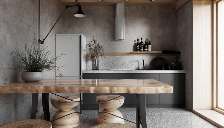 3D Model Kitchen 199 Free Download By PhucTran 1