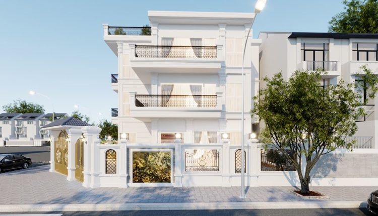 3D Exterior Villa Scene File 3dsmax By QuanTran Free Download 6
