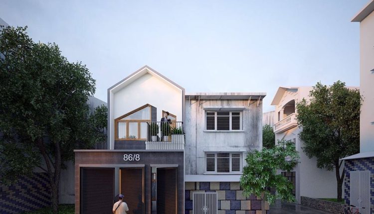 3D Exteriors House Scene Model 3dsmax Free Download By HaiLe 1