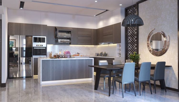 3D Interior Kitchen- Livingroom 62 Scene 3dsmax By DangNamQuang Free Download 7