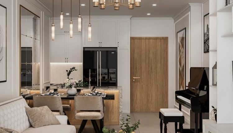 3D Interior Kitchen- Livingroom 66 Scene 3dsmax By ThanhBinh Free Download 3