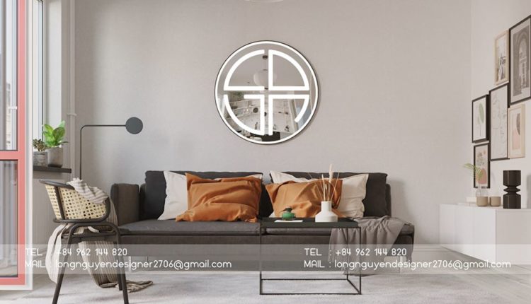 3D Interior Kitchen- Livingroom 67 Scene 3dsmax By NguyenDucLong Free Download 1