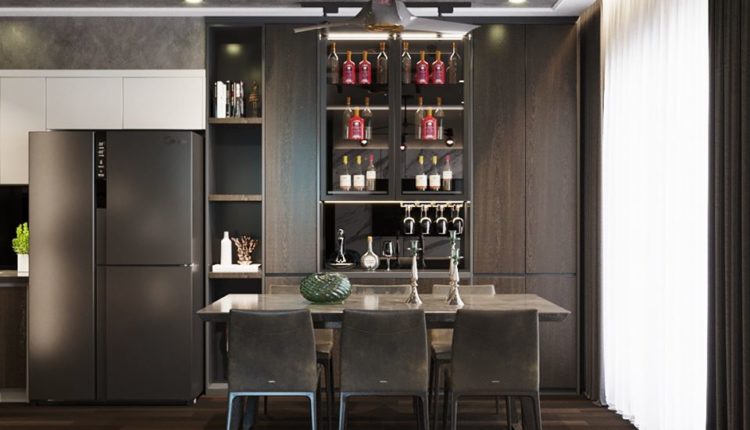3D Interior Kitchen- Livingroom 69 Scene 3dsmax By HoangHieu Free Download 7