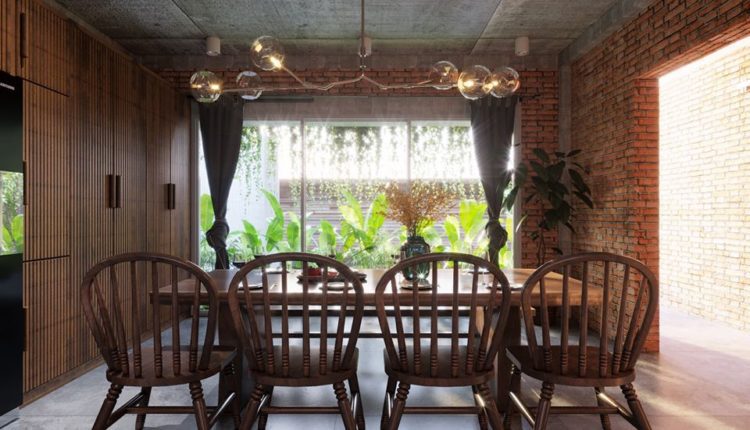 3D Interior Kitchen- Livingroom 71 Scene 3dsmax By DinhNam Free Download 2