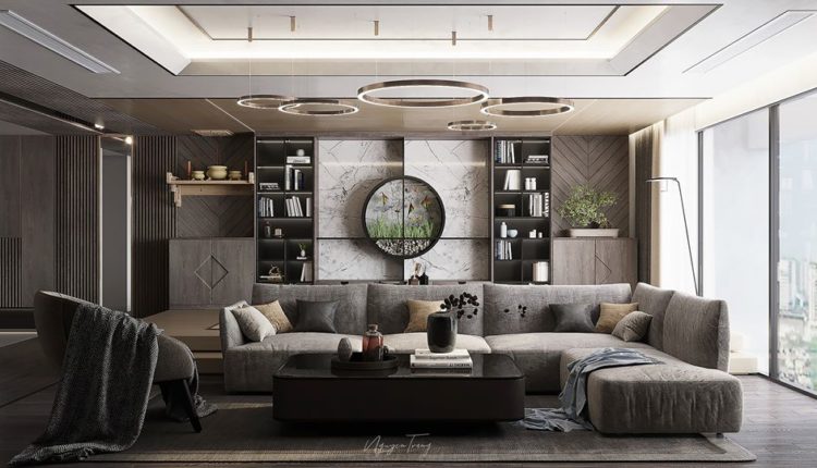 3D Interior Scene File 3dsmax Model Livingroom 348 By NguyenTrang 1