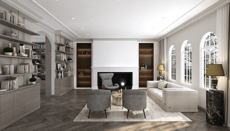 3D Interior Scene File 3dsmax Model Livingroom 355 By TuLe 6