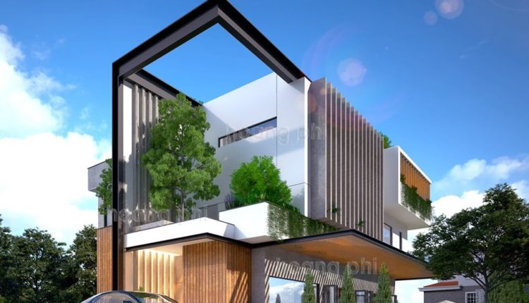 3D Exteriors House Scene Model 3dsmax Free Download By Phi CK 2
