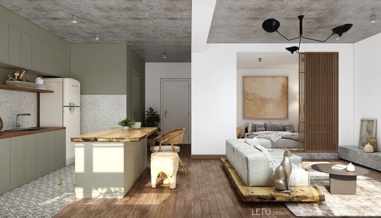 3D Interior Apartment 93 Scene File 3dsmax Free Download By TuLe 3
