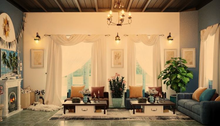 3D Interior Homestay- Lobby Scenes File 3dsmax Free Download by TaiNguyen 1