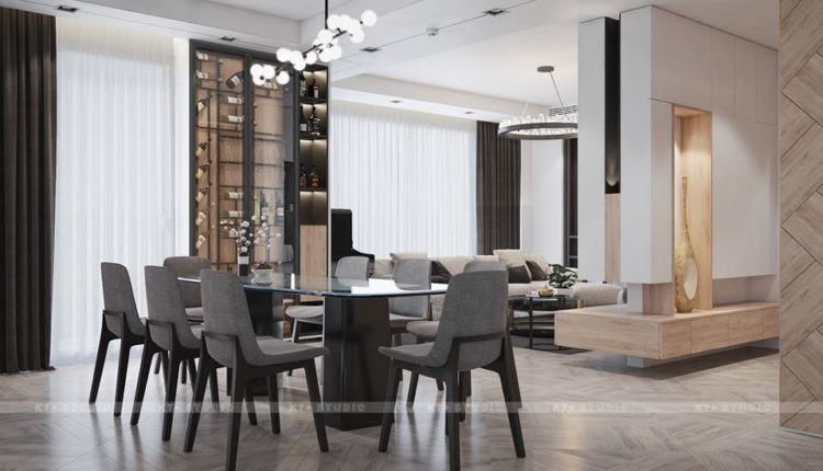 3D Interior Kitchen- Livingroom 73 Scene 3dsmax By LeAnhDung Free Download 7