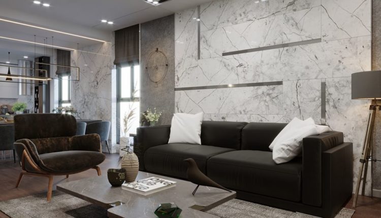 3D Interior Kitchen- Livingroom 75 Scene 3dsmax By Kts PhamDien Free Download 1