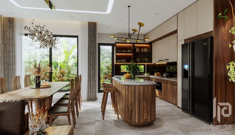 3D Interior Kitchen- Livingroom 76 Scene 3dsmax By NamSon Free Download 5
